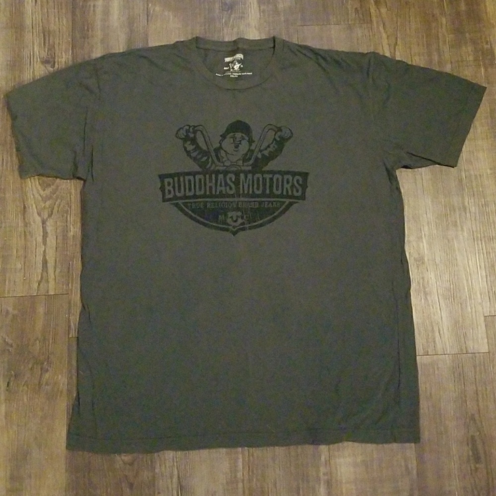 True Religion Army Green Tshirt